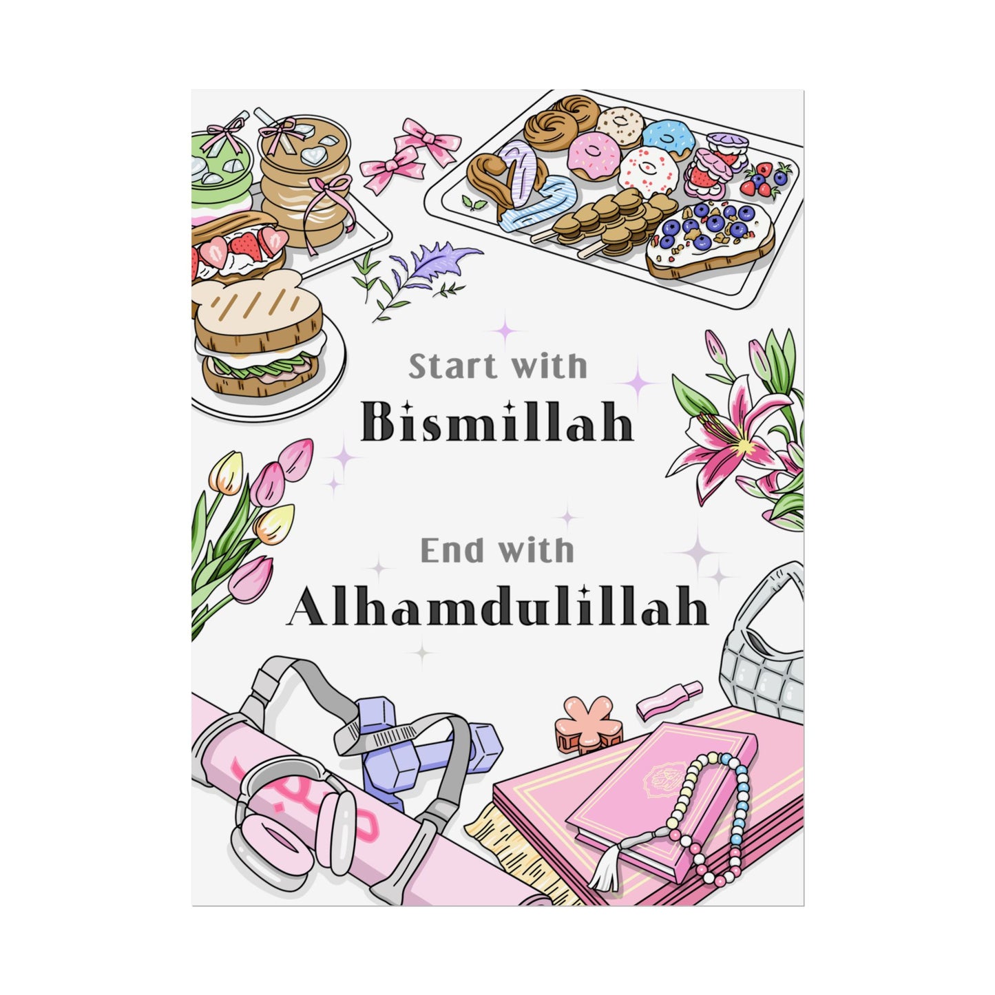 Start with Bismillah Poster